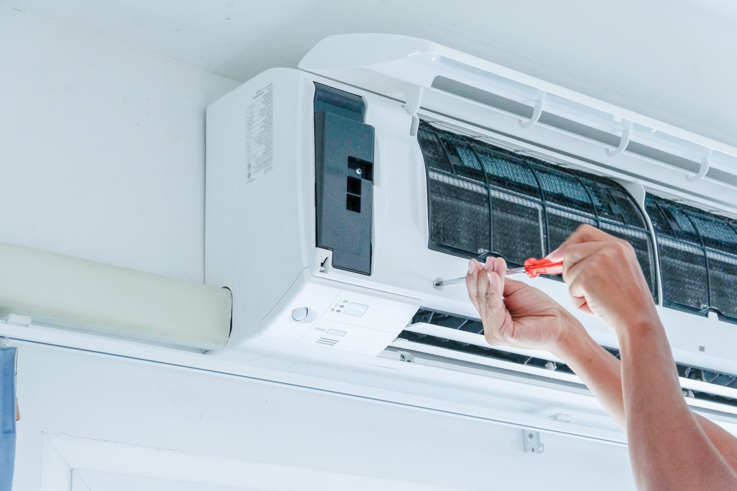 Climatiseur après réparation
